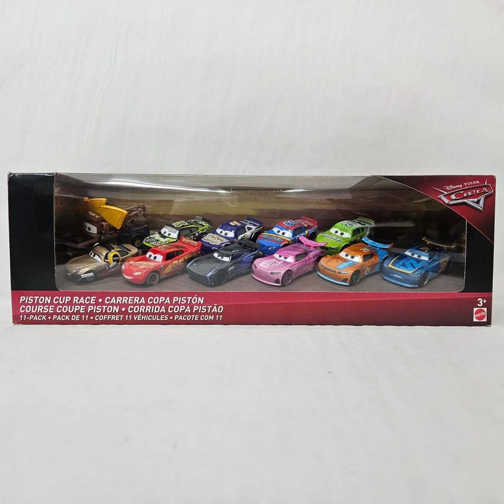 Disney Pixar Cars Piston Cup Race 11-Pack Die-Cast Vehicle Set Mattel GDD12 2018